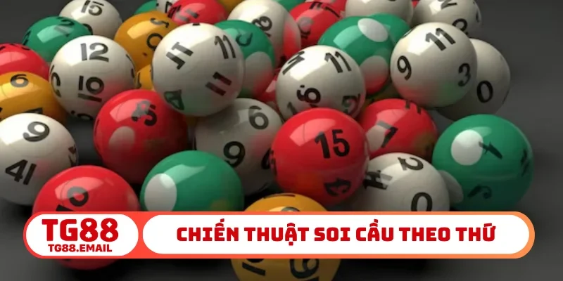Chiến thuật soi cầu theo thứ