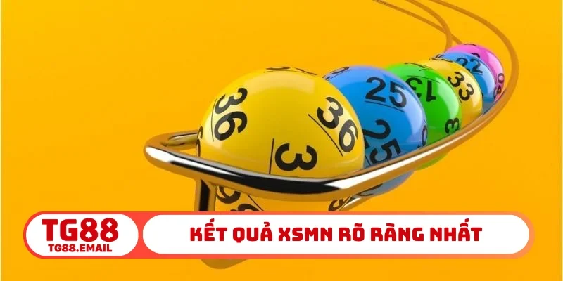 Kết quả XSMN rõ ràng nhất