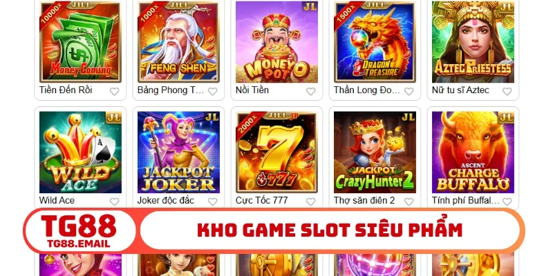 Kho game slot siêu phẩm