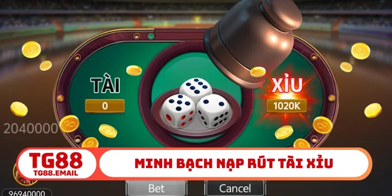 Minh bạch nạp rút Tài Xỉu